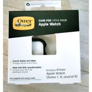 Otterbox Apple Watch Bumper Case Series 9/8/7 41mm Case- Pavement Black